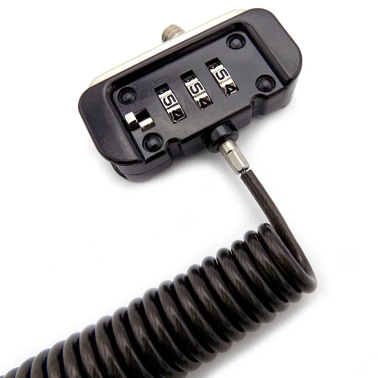 Manufacturers Direct Selling Telescopic Spring Wire Rope Anti-Theft Password Lock Metal Mini Padlock Camera Computer Lock
Manufacturers Direct Selling Telescopic Spring Wire Rope Anti-Theft Password Lock Metal Mini Padlock Camera Computer Lock