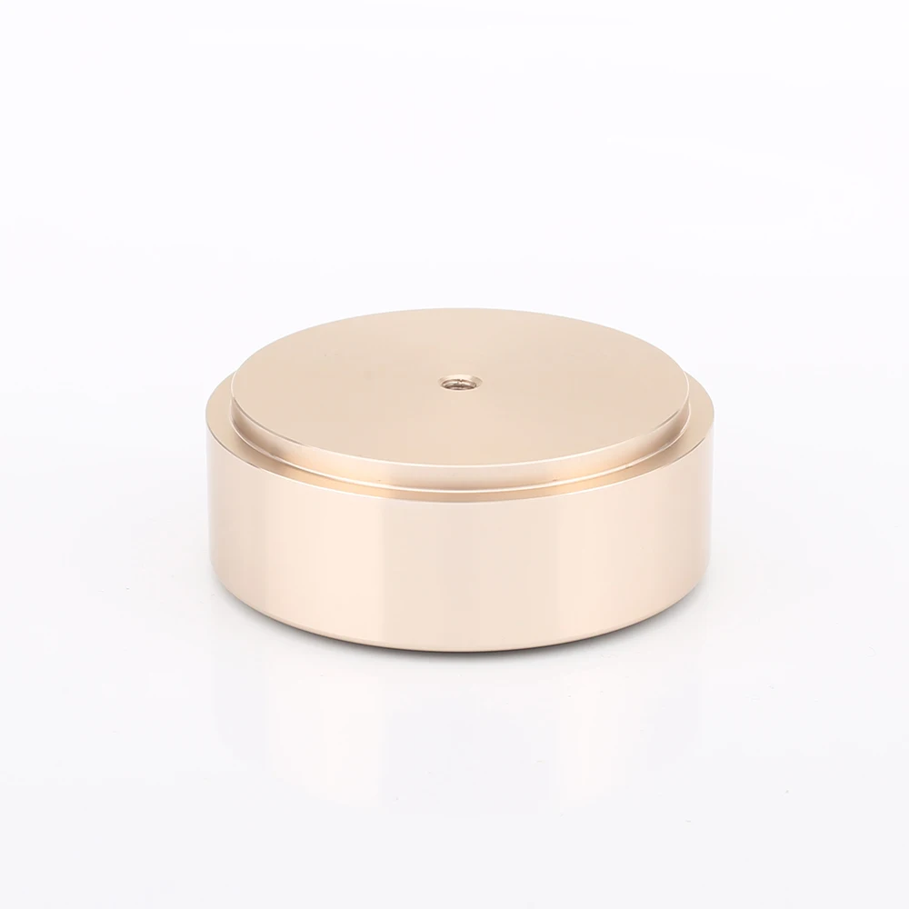 4xAudiocrast FT002 58x21mm Golden Aluminum Feet Pad For Guitar Amplifier Speaker DAC CD Player Vibration Stand Pad Base
4xAudiocrast FT002 58x21mm Golden Aluminum Feet Pad For Guitar Amplifier Speaker DAC CD Player Vibration Stand Pad Base