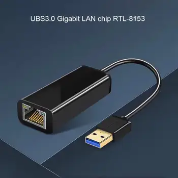 Usb Cable Converter Wired Network Card Interface Head Externally Connected to RTL8153 lan rj45
Usb Cable Converter Wired Network Card Interface Head Externally Connected to RTL8153 lan rj45