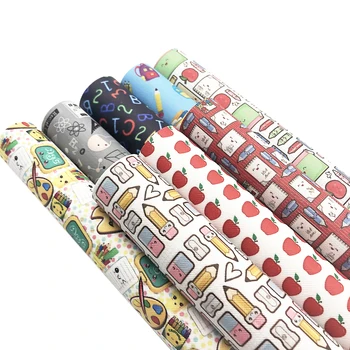 8pcs/set 20*34cm Back To School Series Faux Synthetic Leather Fabric,DIY Handmade Material For Bag Phone Case,1Yc5854
8pcs/set 20*34cm Back To School Series Faux Synthetic Leather Fabric,DIY Handmade Material For Bag Phone Case,1Yc5854