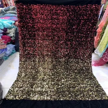 Latest African velvet Lace Fabric High Quality French Net Embroidery gold Sequins Tulle Lace Fabric For Nigerian Party Dress 
Latest African velvet Lace Fabric High Quality French Net Embroidery gold Sequins Tulle Lace Fabric For Nigerian Party Dress