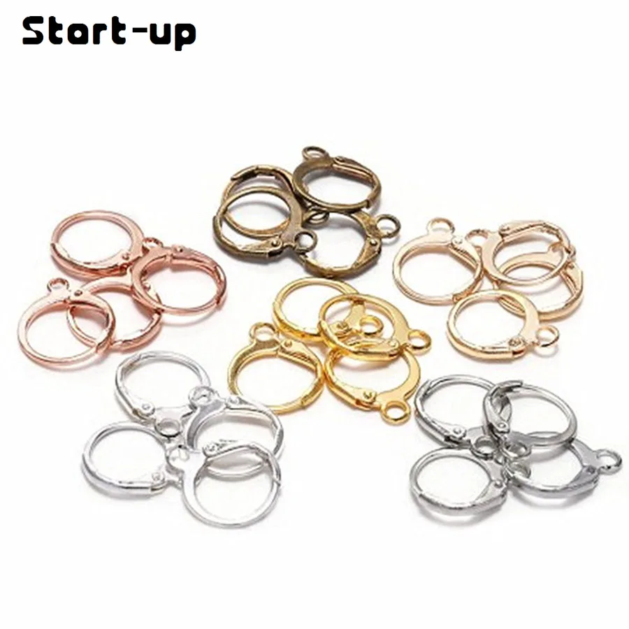 20pcs/lot Earring Clasps Hooks Alloy Earrings Making Accessories Clip Findings Loop Clasp Round Base For DIY Jewelry
20pcs/lot Earring Clasps Hooks Alloy Earrings Making Accessories Clip Findings Loop Clasp Round Base For DIY Jewelry