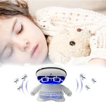 Robot USB Powered Led Mosquito-killing Lamp Household Inhalation Mute Non-radiation Mosquito-killing Lamp lampe anti-mustou J80
Robot USB Powered Led Mosquito-killing Lamp Household Inhalation Mute Non-radiation Mosquito-killing Lamp lampe anti-mustou J80