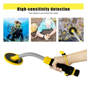 Underwater Metal Detector PI-iking 750 Handhold Induction Pinpointer Expand Detection Depth with LED Light when Detects Metal N2
Underwater Metal Detector PI-iking 750 Handhold Induction Pinpointer Expand Detection Depth with LED Light when Detects Metal N2