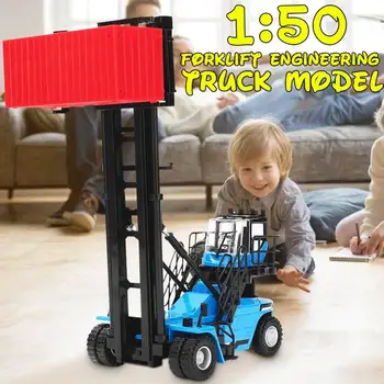 12X9X10cm High Simulation Alloy Engineering Vehicle 1:50 Scale Empty Container Stacker Model Collection Model High-quality
12X9X10cm High Simulation Alloy Engineering Vehicle 1:50 Scale Empty Container Stacker Model Collection Model High-quality