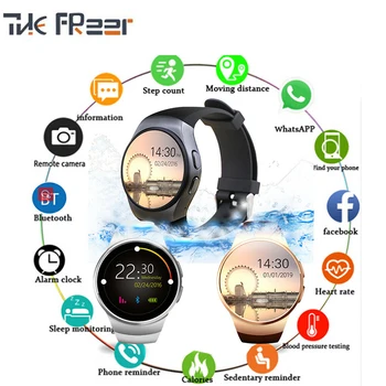 Bluetooth Smart Watch Touch Screen Support SIM /TF Card Heart Rate Monitor Smart Bracelet For Men Compatible With IOS Android
Bluetooth Smart Watch Touch Screen Support SIM /TF Card Heart Rate Monitor Smart Bracelet For Men Compatible With IOS Android
