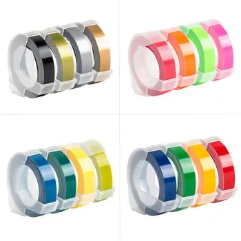 4 Rolls for Dymo 3D 9mm*3m PVC Embossing Label Compatible Dymo 1610 12965 1880 1540 Manual printer for Motex E101 E202 E303
4 Rolls for Dymo 3D 9mm*3m PVC Embossing Label Compatible Dymo 1610 12965 1880 1540 Manual printer for Motex E101 E202 E303