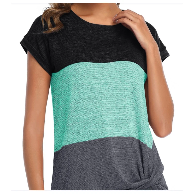 Women T Shirt Casual Bat Short Sleeved Round Neck Loose Matching Popular Spring and Summer New Elasticity Breathe Tops Female
Women T Shirt Casual Bat Short Sleeved Round Neck Loose Matching Popular Spring and Summer New Elasticity Breathe Tops Female