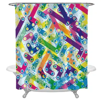 Abstract Decor Shower Curtain for Modern Home Decor,Trippy Colorful Grunge Murky Background with Gradient Toned Unusual Forms
Abstract Decor Shower Curtain for Modern Home Decor,Trippy Colorful Grunge Murky Background with Gradient Toned Unusual Forms