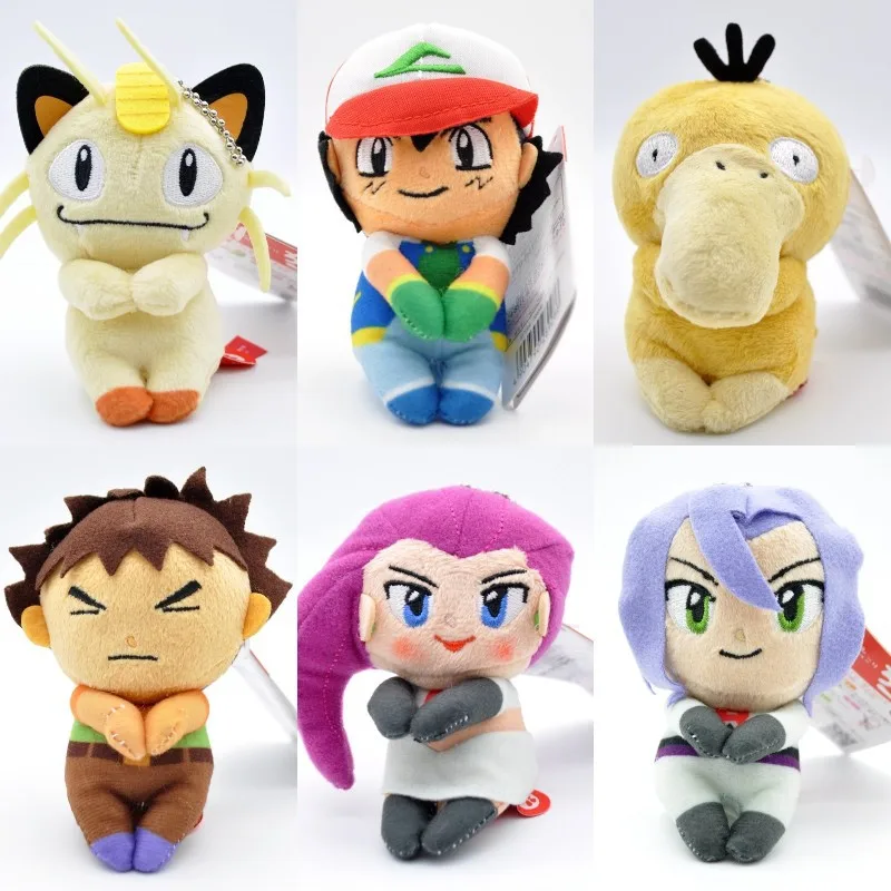 Takara Tomy Doll PP Cotton Stuffed James Jessie Meowth Ash Ketchum Brock Psyduck Plush Dolls Kids Birthday Gift
Takara Tomy Doll PP Cotton Stuffed James Jessie Meowth Ash Ketchum Brock Psyduck Plush Dolls Kids Birthday Gift