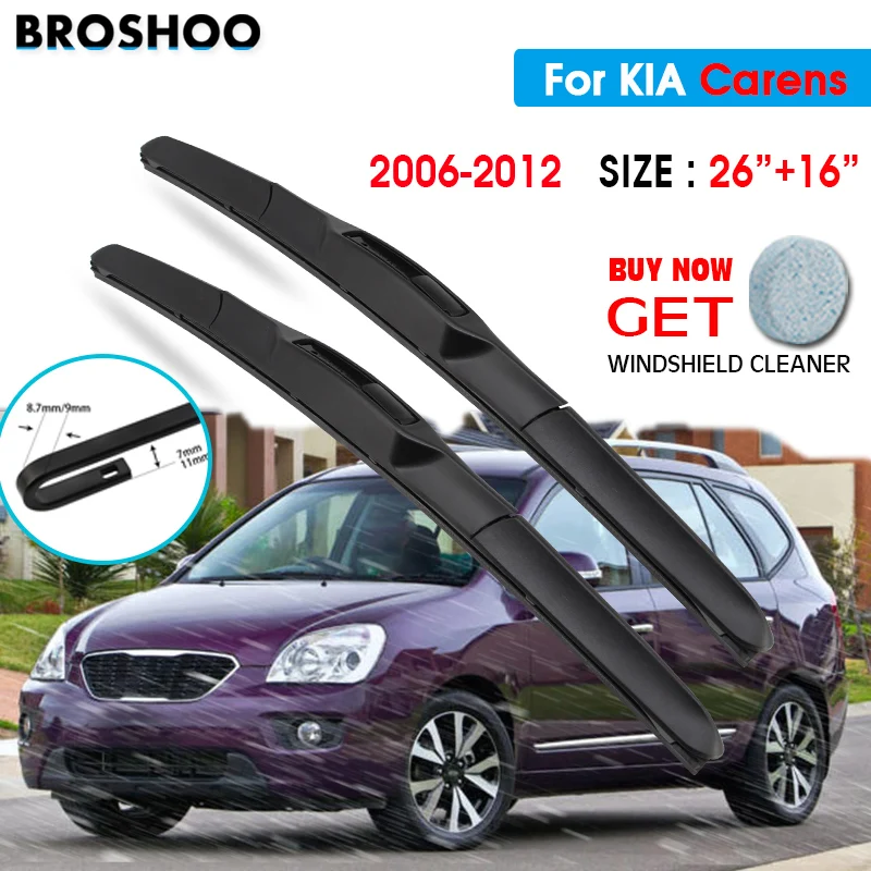 Щетка стеклоочистителя для KIA Rondo 26 "+ 16" 2006-2012 Atuo стеклоочистители для лобового стекла лезвия для мытья окон подходят для U Hook Arms
Щетка стеклоочистителя для KIA Rondo 26 "+ 16" 2006-2012 Atuo стеклоочистители для лобового стекла лезвия для мытья окон подходят для U Hook Arms