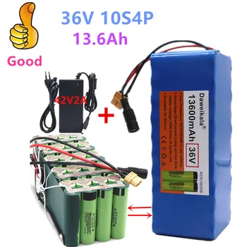 XT60 interface 36V battery 10S4P 13600mAh battery pack 500W high power battery 42V 13.6Ah Ebike electric bike BMS + 42v charger 
XT60 interface 36V battery 10S4P 13600mAh battery pack 500W high power battery 42V 13.6Ah Ebike electric bike BMS + 42v charger