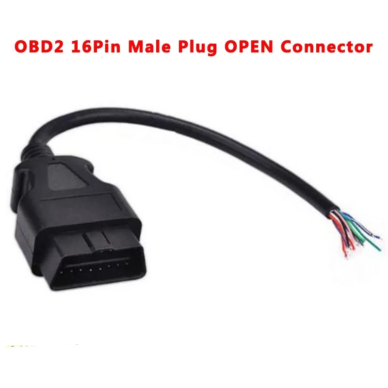 Автомобильный 16-контактный кабель-адаптер OBD2 для порта Мама диагностический