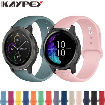 20mm Silicone Strap Watchband for Garmin Venu/Garmin Move 3 Luxe Style/Vivoactive 3 HR Smart Watch Bracelet Sport Wristband
20mm Silicone Strap Watchband for Garmin Venu/Garmin Move 3 Luxe Style/Vivoactive 3 HR Smart Watch Bracelet Sport Wristband