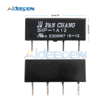 5Pcs/lot SIP-1A05 SIP-1A12 DC 5V 12V Reed Switch Relay Module 4Pin Relay For PAN CHANG Highly Sensitive Dry Reed Tube Relay 4Pin
5Pcs/lot SIP-1A05 SIP-1A12 DC 5V 12V Reed Switch Relay Module 4Pin Relay For PAN CHANG Highly Sensitive Dry Reed Tube Relay 4Pin