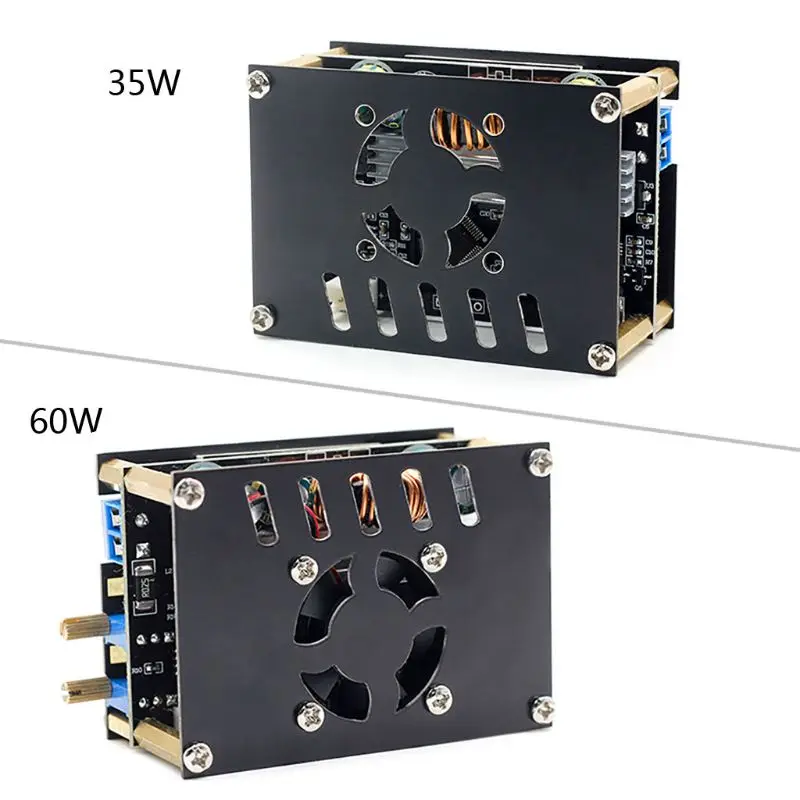 0.5-30V DC Automatic Boost Converter CC CV Power Module 60W with Fan 35W Fanless 6XDD 
0.5-30V DC Automatic Boost Converter CC CV Power Module 60W with Fan 35W Fanless 6XDD