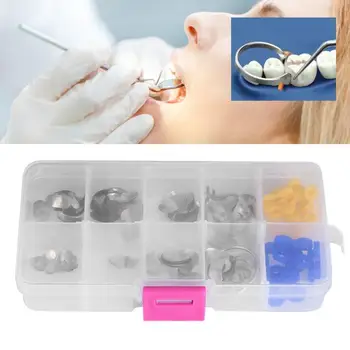 100Pcs/box Dental Matrices Dental Sectional Contoured Matrices Matrices Ring Rubber Wedges Teeth Whitening
100Pcs/box Dental Matrices Dental Sectional Contoured Matrices Matrices Ring Rubber Wedges Teeth Whitening