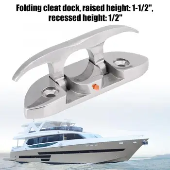 rod holder Marine Boat Flip Up 4-1/2" Folding Cleat Dock Stainless Steel w/Fasteners boat marine yacht
rod holder Marine Boat Flip Up 4-1/2" Folding Cleat Dock Stainless Steel w/Fasteners boat marine yacht