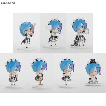 Japanese Anime Re:Life In A Different World From Zero Rem Ram Maid Ver. PVC Action Figure Collection Model Toys Brinquedos 5~8cm
Japanese Anime Re:Life In A Different World From Zero Rem Ram Maid Ver. PVC Action Figure Collection Model Toys Brinquedos 5~8cm