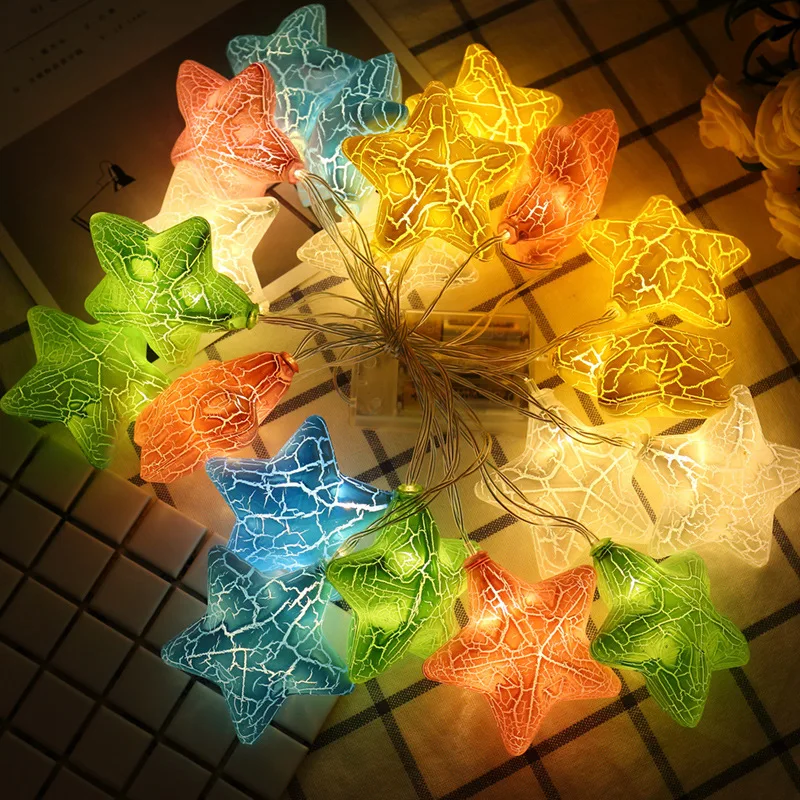 10/20 LED Fairy Star String Lights Led Garland Lights Christmas Lantern Garden Wedding holiday Decor Powered by Battery or USB
10/20 LED Fairy Star String Lights Led Garland Lights Christmas Lantern Garden Wedding holiday Decor Powered by Battery or USB