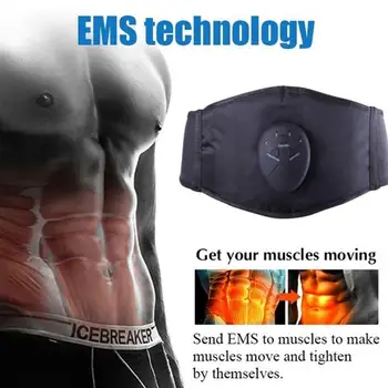 ABS EMS Stomach Muscle Trainer Abdominal Muscle Stimulator Electric Fitness Belt Belt Abdomen Thin Belt
ABS EMS Stomach Muscle Trainer Abdominal Muscle Stimulator Electric Fitness Belt Belt Abdomen Thin Belt