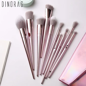 Dinorag 10pcs Set Makeup Brushes With Bag Set Powder Laser Handle Foundation Eyeshadow Eyeliner Lip Brush Profession Makeup Tool
Dinorag 10pcs Set Makeup Brushes With Bag Set Powder Laser Handle Foundation Eyeshadow Eyeliner Lip Brush Profession Makeup Tool