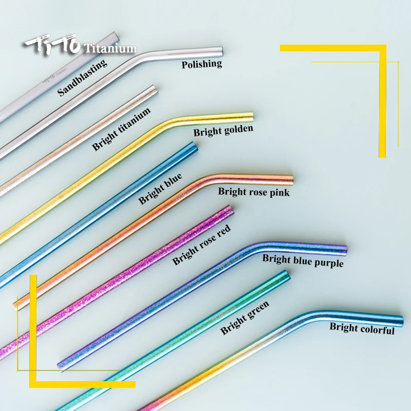 TiTo Pure titanium straws titanium alloy portable portable non-stainless steel straw accessories piping brush does not corrode
TiTo Pure titanium straws titanium alloy portable portable non-stainless steel straw accessories piping brush does not corrode