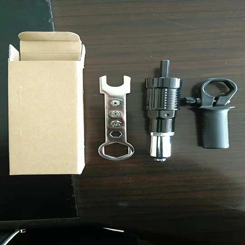 Electric Lithium Electric Drill Aluminum Alloy Plus Plastic Rivet Gun Various Converters Quick Conversion Joint Fittings
Electric Lithium Electric Drill Aluminum Alloy Plus Plastic Rivet Gun Various Converters Quick Conversion Joint Fittings