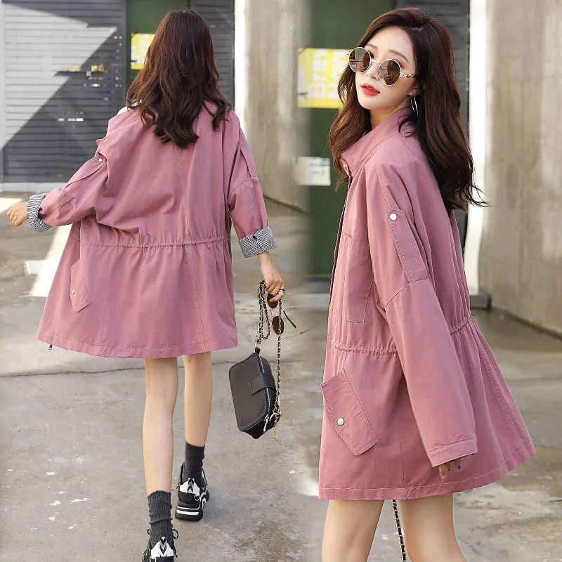 Mid-length Waist Hugging Workwear Type Trench Coat nian qing kuan Versatile Simple Fashion Trend Elegant Slim Fit Western Style
Mid-length Waist Hugging Workwear Type Trench Coat nian qing kuan Versatile Simple Fashion Trend Elegant Slim Fit Western Style