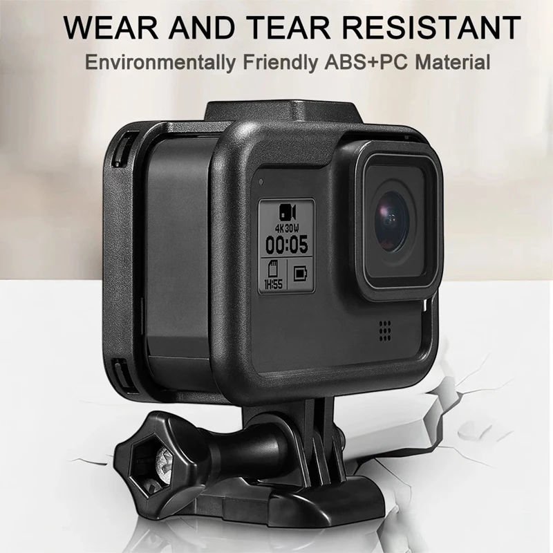 Frame Case Border Protective Cover ABS Housing Mount Base for Gopro Hero 8 Black Action Camera Protection Accessory
Frame Case Border Protective Cover ABS Housing Mount Base for Gopro Hero 8 Black Action Camera Protection Accessory