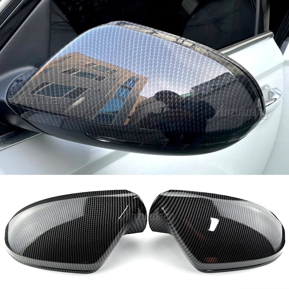 Car Mirror Cover For Audi A6 C7 S6 RS6 2013+ Carbon black and bright black Rearview Mirror Cover Protection Cap Car Styling
Car Mirror Cover For Audi A6 C7 S6 RS6 2013+ Carbon black and bright black Rearview Mirror Cover Protection Cap Car Styling