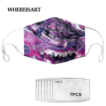 WHEREISART Art Marle Design Unisex Mulitcolor Adjustable Lower Half Face Dust Proof Maskes Reusable Non-disposable Mouth-muffle
WHEREISART Art Marle Design Unisex Mulitcolor Adjustable Lower Half Face Dust Proof Maskes Reusable Non-disposable Mouth-muffle