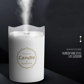 ultrasonic air humidifier candle USB essential oil diffuser car purifier aromatic anion mist making 300ML
ultrasonic air humidifier candle USB essential oil diffuser car purifier aromatic anion mist making 300ML