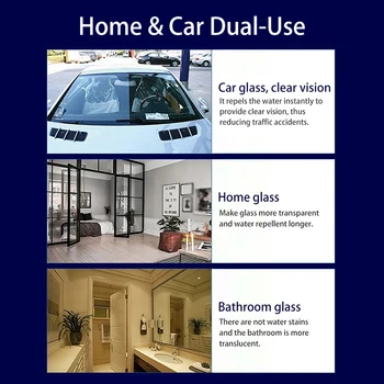 Car Rainproof Windshield Glass Coating Hydrophobic Repellent Universal High Quality Durable
Car Rainproof Windshield Glass Coating Hydrophobic Repellent Universal High Quality Durable
