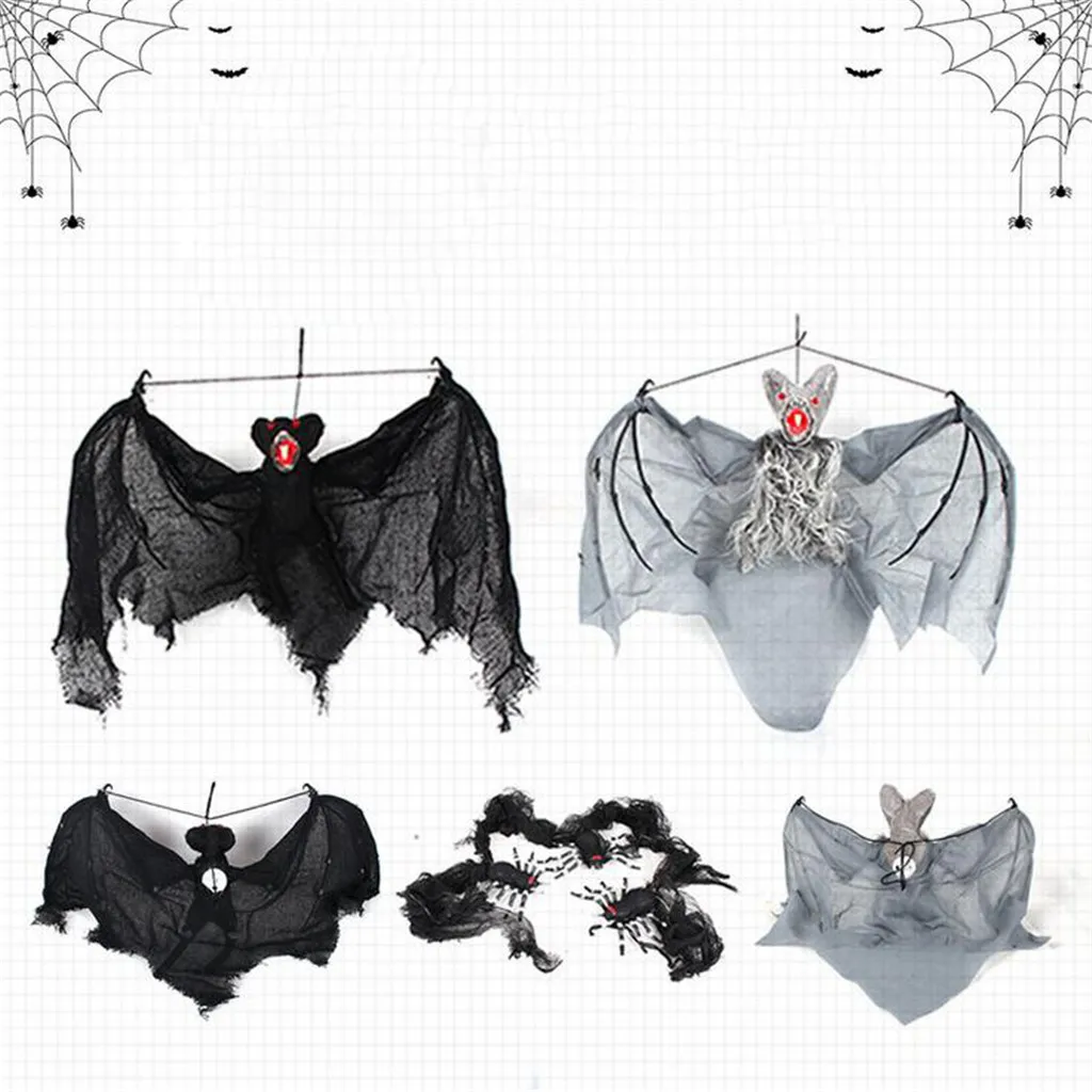 Halloween Decorations For Home Creative Bat Halloween Decorations Halloween Glowing Spider String Simulation Decorative Bat L107
Halloween Decorations For Home Creative Bat Halloween Decorations Halloween Glowing Spider String Simulation Decorative Bat L107