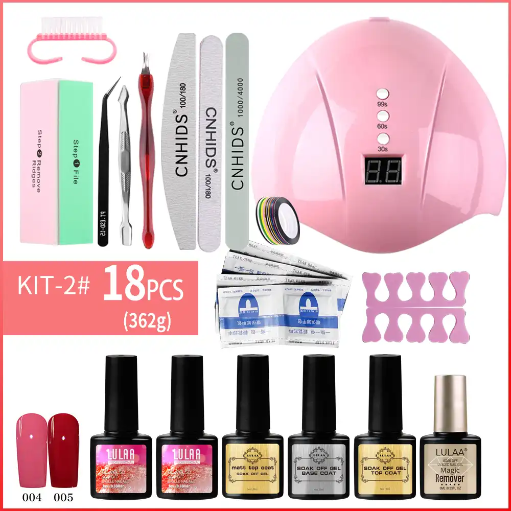 meet across manicure set for gel nail polish nail
