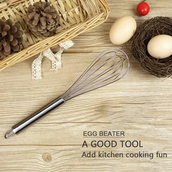 6 Inch Kitchen Whisk, Stainless Steel Balloon Wire Whisk Heat Resistant Whisk Set Egg Beater Blender Kitchen Tools
6 Inch Kitchen Whisk, Stainless Steel Balloon Wire Whisk Heat Resistant Whisk Set Egg Beater Blender Kitchen Tools