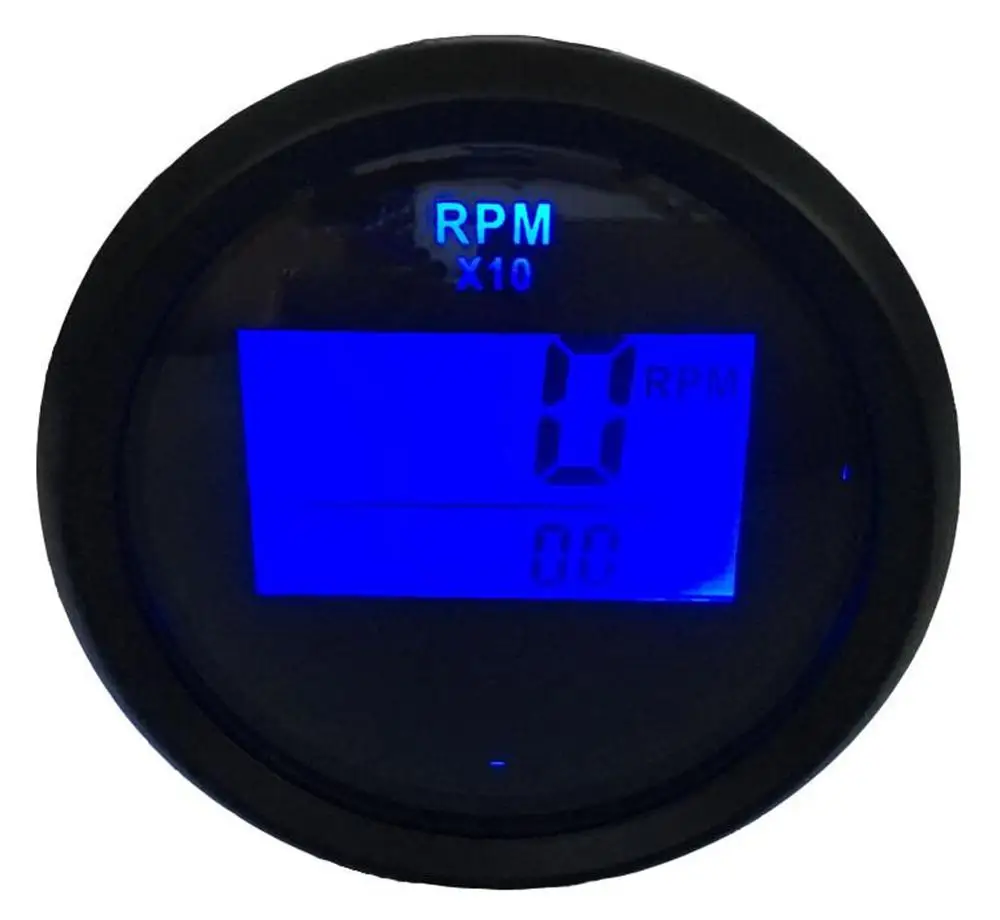 1pc Blue Backlight Tachometer Gauges 52mm 0-9900 Rec Counters for Auto Boat Agricultural Machinery Engines Generating Units
1pc Blue Backlight Tachometer Gauges 52mm 0-9900 Rec Counters for Auto Boat Agricultural Machinery Engines Generating Units