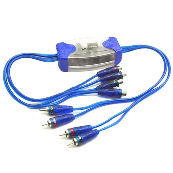 Car Stereo Audio Noise Filter 4-channel Blue Replacement 50W 1 Set RCA
Car Stereo Audio Noise Filter 4-channel Blue Replacement 50W 1 Set RCA