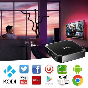 X96mini Smart Android 7.1.2 TV Box Amlogic S905W for iptv KODI17.6 Home Theater H.265 HDR10 2GB / 16GB DLNA WiFi HD Media Player
X96mini Smart Android 7.1.2 TV Box Amlogic S905W for iptv KODI17.6 Home Theater H.265 HDR10 2GB / 16GB DLNA WiFi HD Media Player
