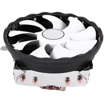 4 Heatpipes CPU Cooler 3Pin PWM LED 90mm Cooling Fan Radiator Heatsink for Intttel LGA 1150/1151/1155/1156 for AMD
4 Heatpipes CPU Cooler 3Pin PWM LED 90mm Cooling Fan Radiator Heatsink for Intttel LGA 1150/1151/1155/1156 for AMD