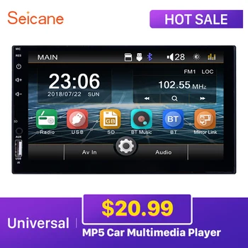 Seicane MP5 Universal Car Multimedia Player Touch Screen Video 7inch 2 din Auto Radio Player Bluetooth Backup Camera Car radio
Seicane MP5 Universal Car Multimedia Player Touch Screen Video 7inch 2 din Auto Radio Player Bluetooth Backup Camera Car radio