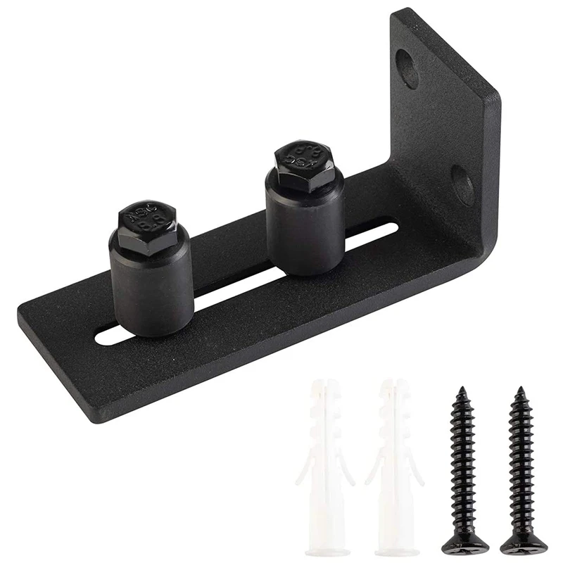 Barn Door Sliding Door Hanging Rail Anti-Sway Device Black Adjustable Hardware Floor Guide Roller
Barn Door Sliding Door Hanging Rail Anti-Sway Device Black Adjustable Hardware Floor Guide Roller