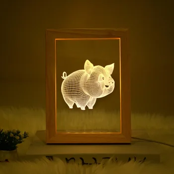 3D LED Lamp DIY Night Light USB Cable With Led Light Dimmer Switch Wooden Photo Frame Night Ligh Gift For Lover Family Friend 
3D LED Lamp DIY Night Light USB Cable With Led Light Dimmer Switch Wooden Photo Frame Night Ligh Gift For Lover Family Friend