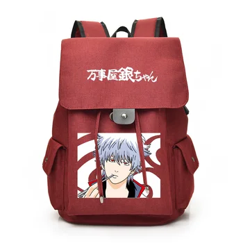 Gintama Anime Backpack Tavel Women Men Mochila School Large Capacity USB Backpack Notebook Shoulder Schoolbag Backpacks 
Gintama Anime Backpack Tavel Women Men Mochila School Large Capacity USB Backpack Notebook Shoulder Schoolbag Backpacks