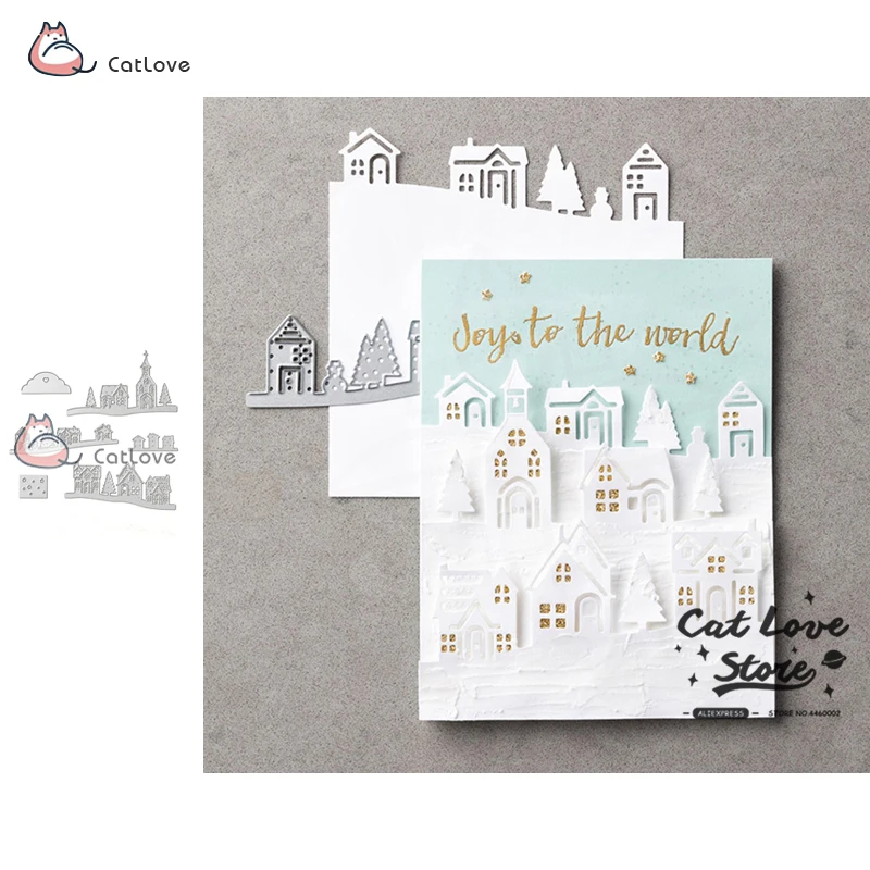 House Building Series Metal Cutting Dies Scrapbooking Stencil Die Cuts Card Making Decorative Craft Embossing New Dies For 2019
House Building Series Metal Cutting Dies Scrapbooking Stencil Die Cuts Card Making Decorative Craft Embossing New Dies For 2019