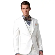 2022 High Quality Costume Made White Peaked Lapel Single Button Men Suits Tuxedos Slim Fit Wedding Formal Wear 3 Pieces
2022 High Quality Costume Made White Peaked Lapel Single Button Men Suits Tuxedos Slim Fit Wedding Formal Wear 3 Pieces