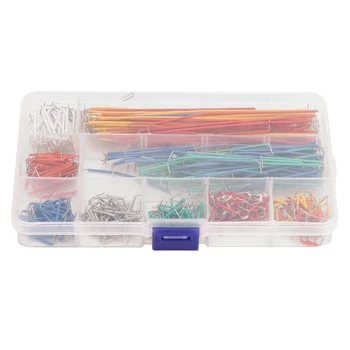 560pcs/set Jumper Kits U Shape Solderless Breadboard Jumper Cable Wires Clolrful Jumper Wire Power Supply Module for Arduino 
560pcs/set Jumper Kits U Shape Solderless Breadboard Jumper Cable Wires Clolrful Jumper Wire Power Supply Module for Arduino