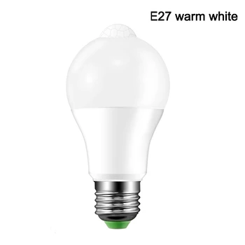 B22 E27 PIR Detector Motion Activated Sensor Smart LED Light Bulb Lamp 85-265V 10W For Corridor Pathway Stair Home Garden Yard
B22 E27 PIR Detector Motion Activated Sensor Smart LED Light Bulb Lamp 85-265V 10W For Corridor Pathway Stair Home Garden Yard