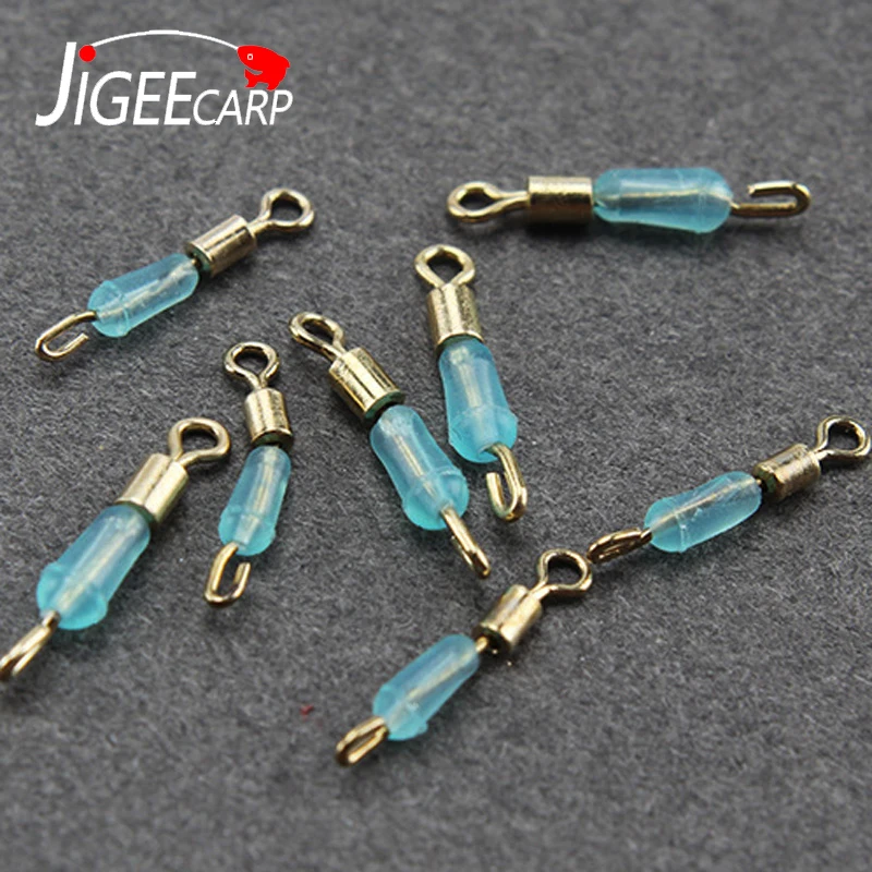 JIGEECARP 200PCS Silicone Carp Fishing Swivels With Flex Ring Rolling Quick Change Swivels For Chod Rig Carp Fishing Accessories
JIGEECARP 200PCS Silicone Carp Fishing Swivels With Flex Ring Rolling Quick Change Swivels For Chod Rig Carp Fishing Accessories